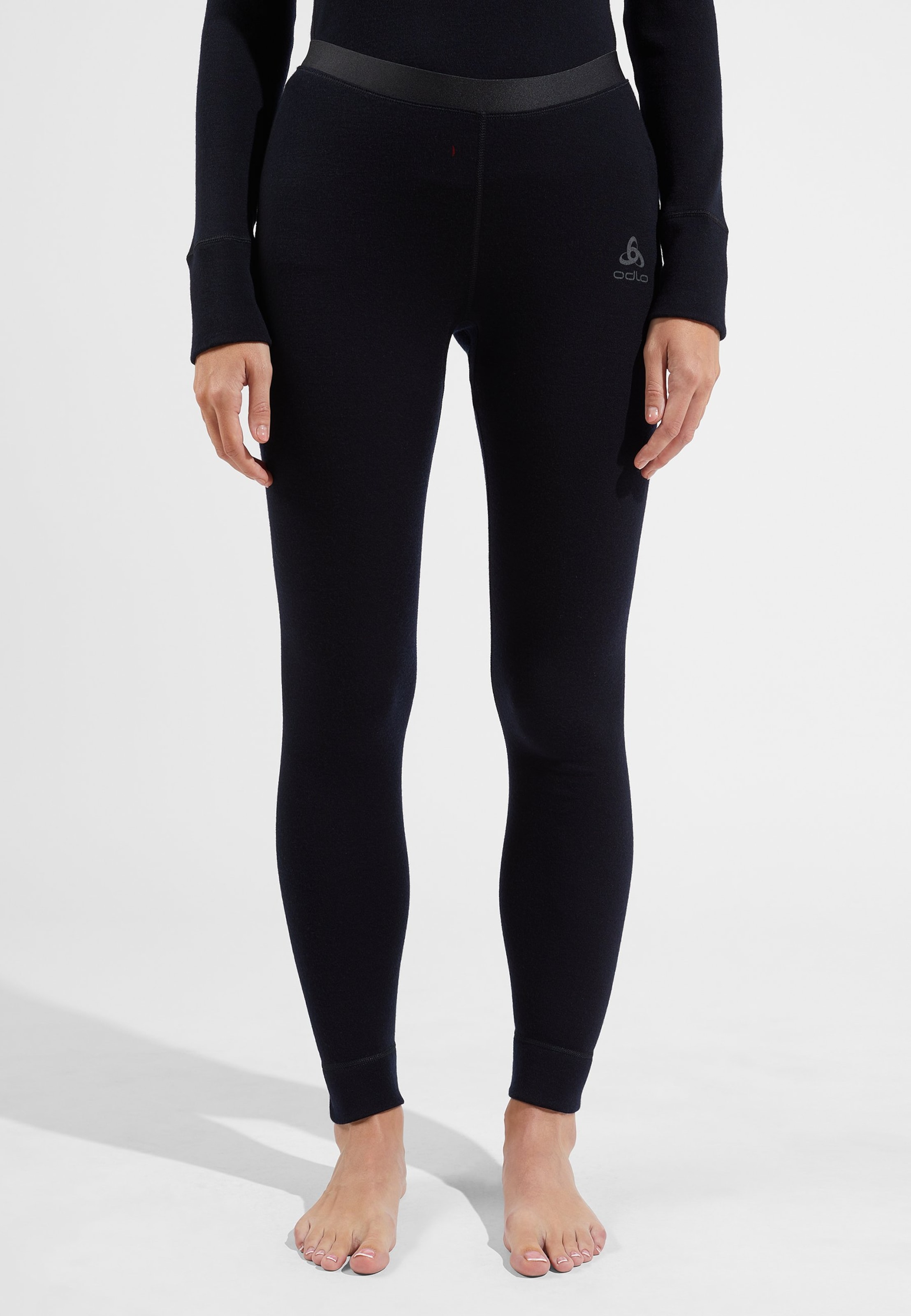 Natural Merino 260 Base Layer Tights in black