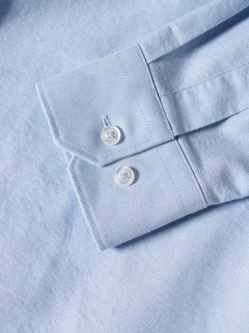 Camisa oxford slim fit