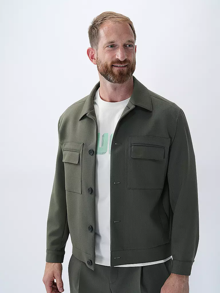 HUGO Blouson JULIAN olive