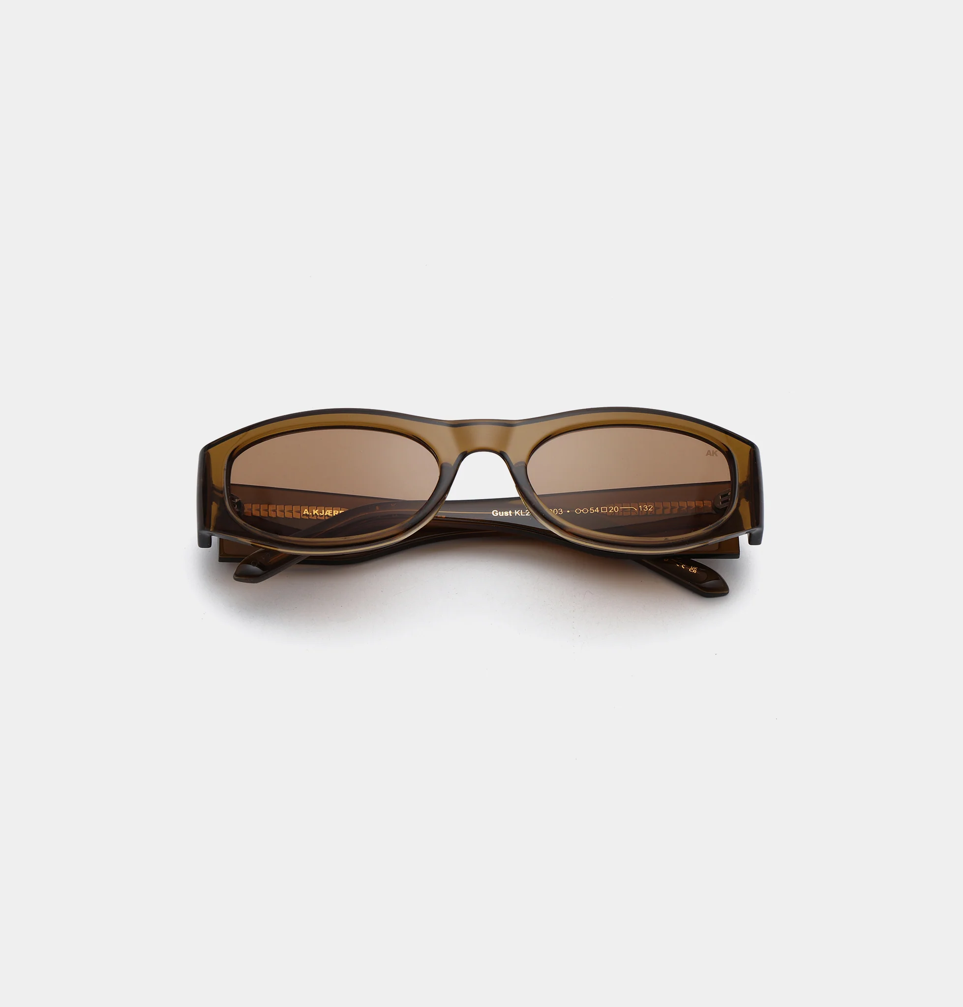 A. Kjærbede  Gust solbrille - Smoke Transparent