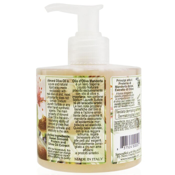 Nesti Dante Sabonete Líquido Natural - Azeite de Amêndoas  300ml/10.2oz