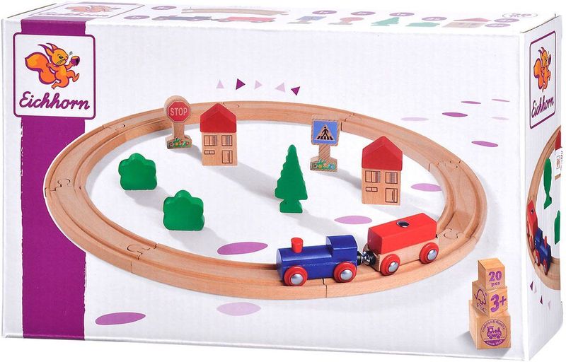 Eichhorn - Houten Trein - Ovaal - Speelgoed