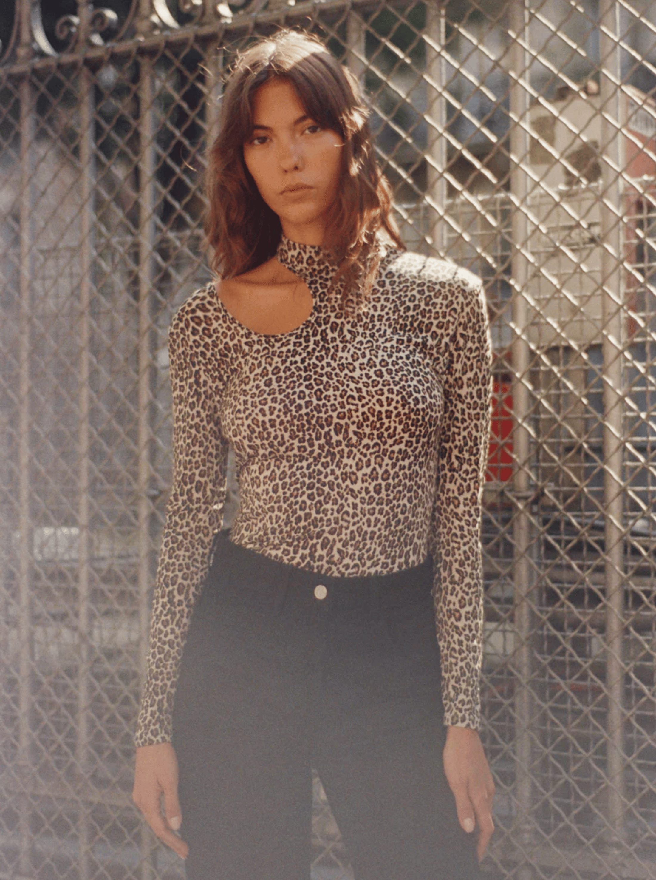 FOXY FAUVE - Top foxy fauve | Marron