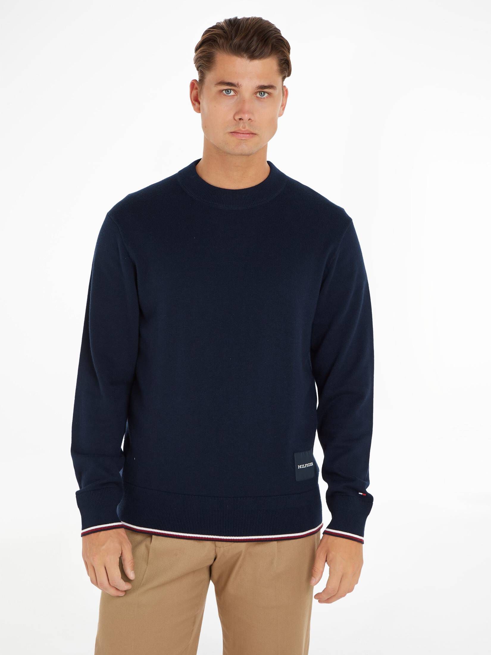 Tommy Hilfiger| Herren Pullover mit Seide