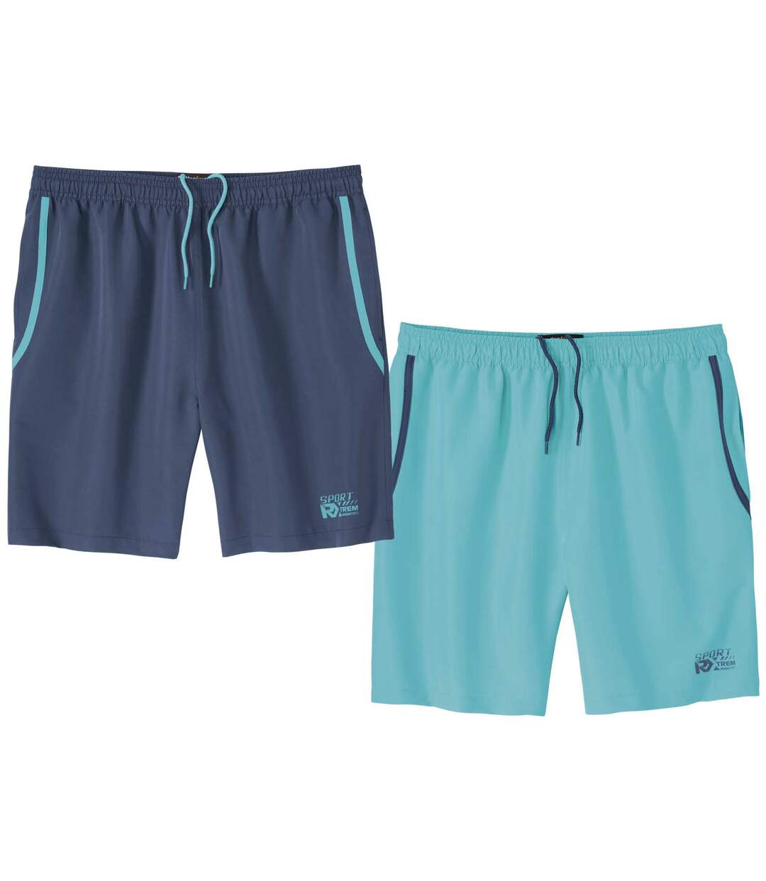 Lot de 2 Shorts Microfibre Sporting