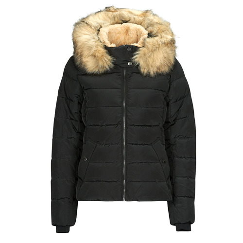 Only - ONLNEWCAMILLA FUR HOOD JACKET CC OTW Negro