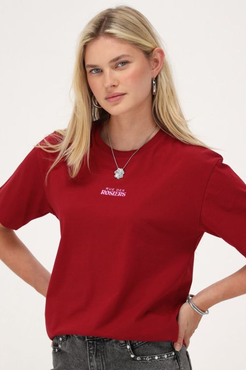 Burgundy T-shirt 