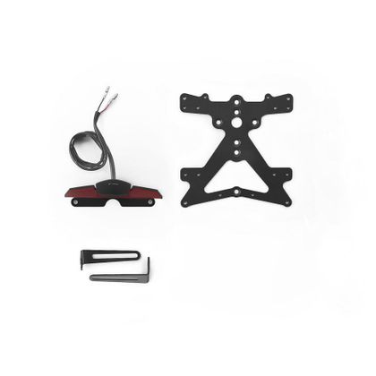 Support de plaque Rizoma FOX - Noir