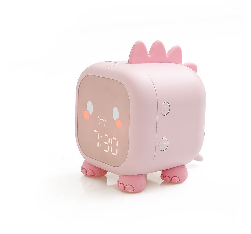HOMTEC - Dinosaurus USB oplaadbare LED wekker