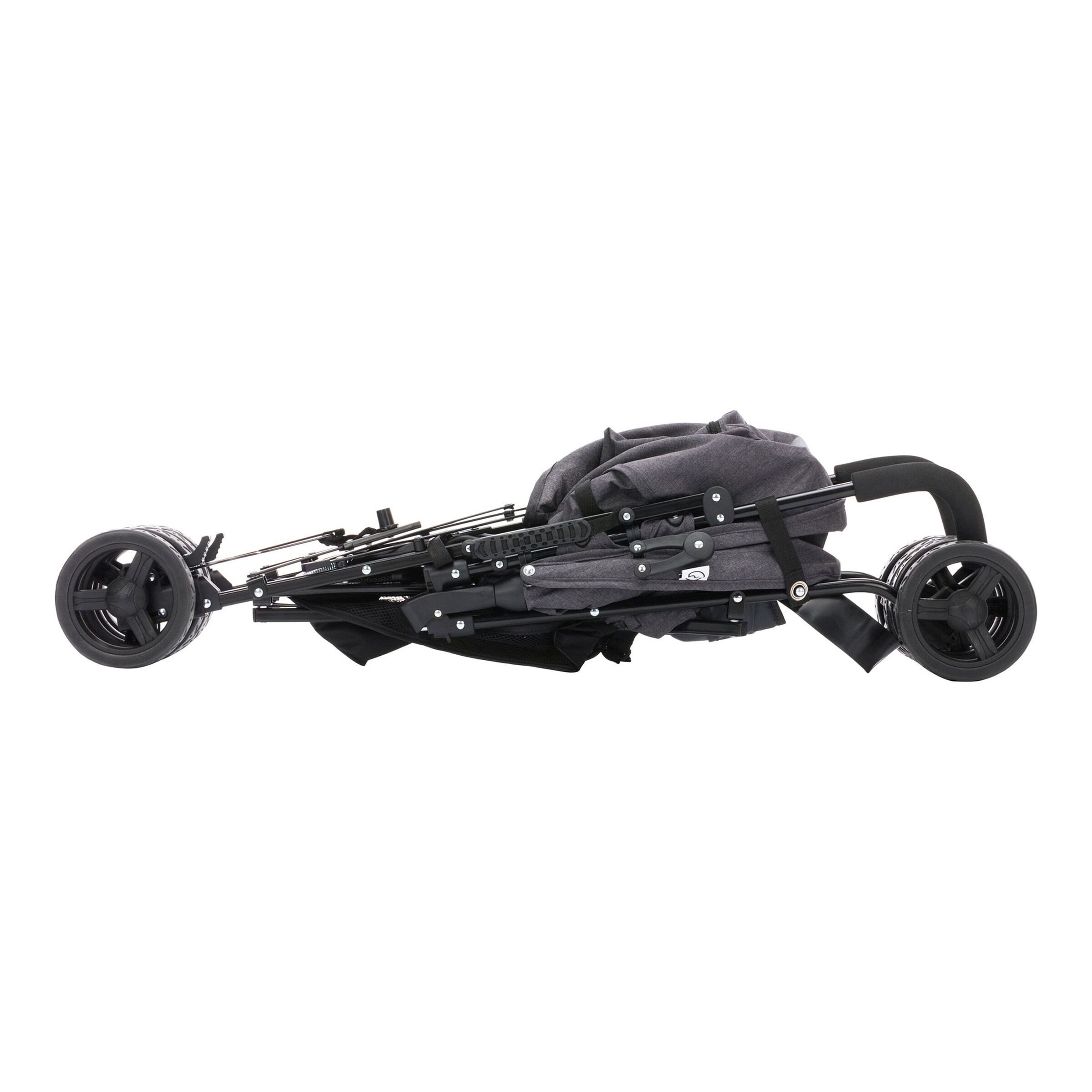 babycab Malaga Buggy mit Liegefunktion grau melange