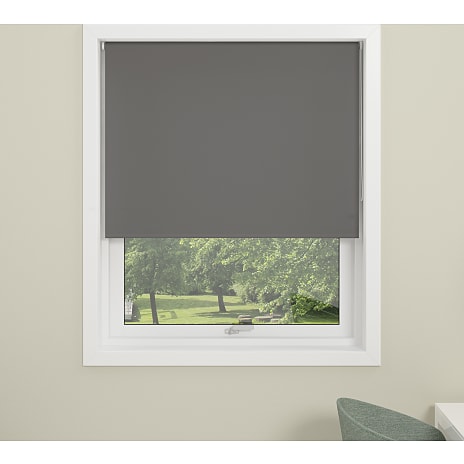 DEBEL uni rullegardin 90 x 210 cm - grå