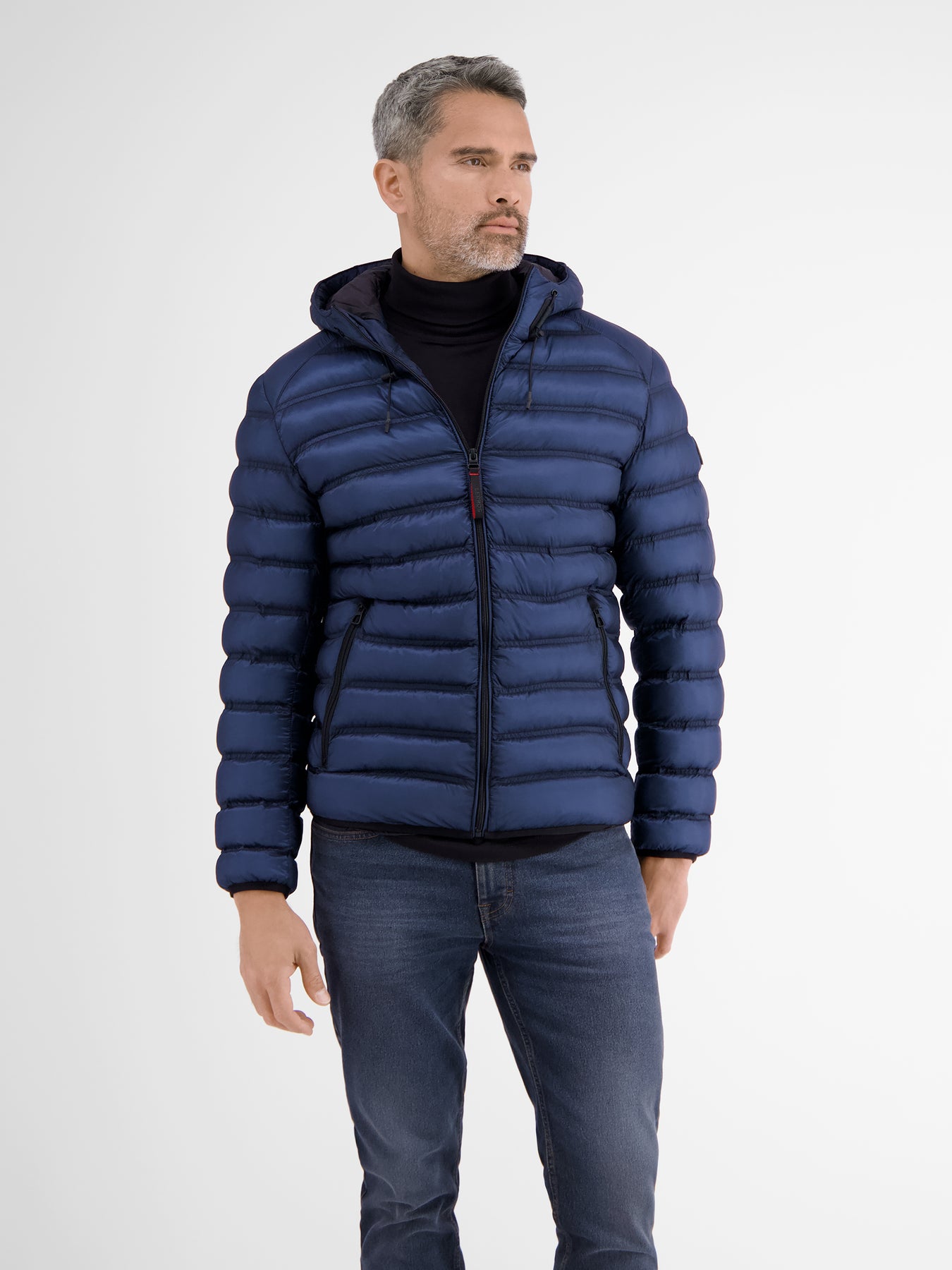 Steppblouson mit Kapuze