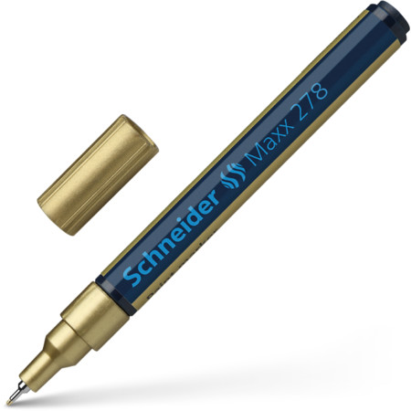 Schneider Maxx 278 Lackmarker - gold - 0.8 mm