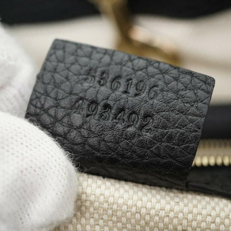 Gucci Vintage Gucci Shoulder Bag Black