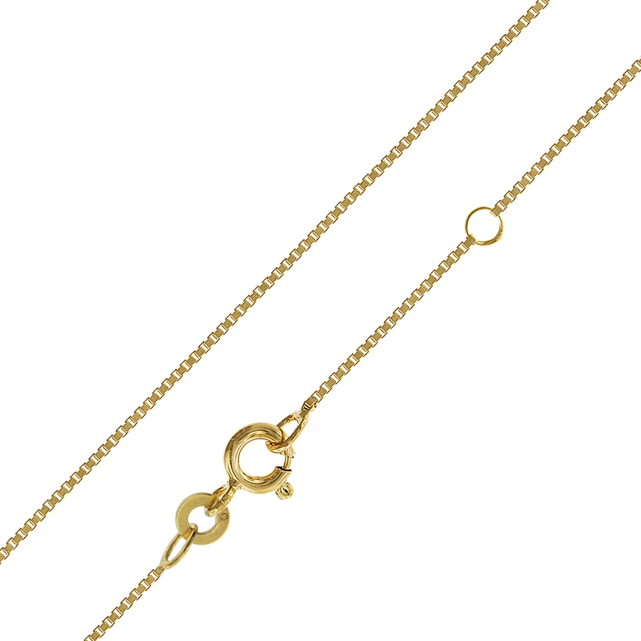 trendor Kinder-Halskette 333 Gold Venezianer Kette 0,7 mm gold