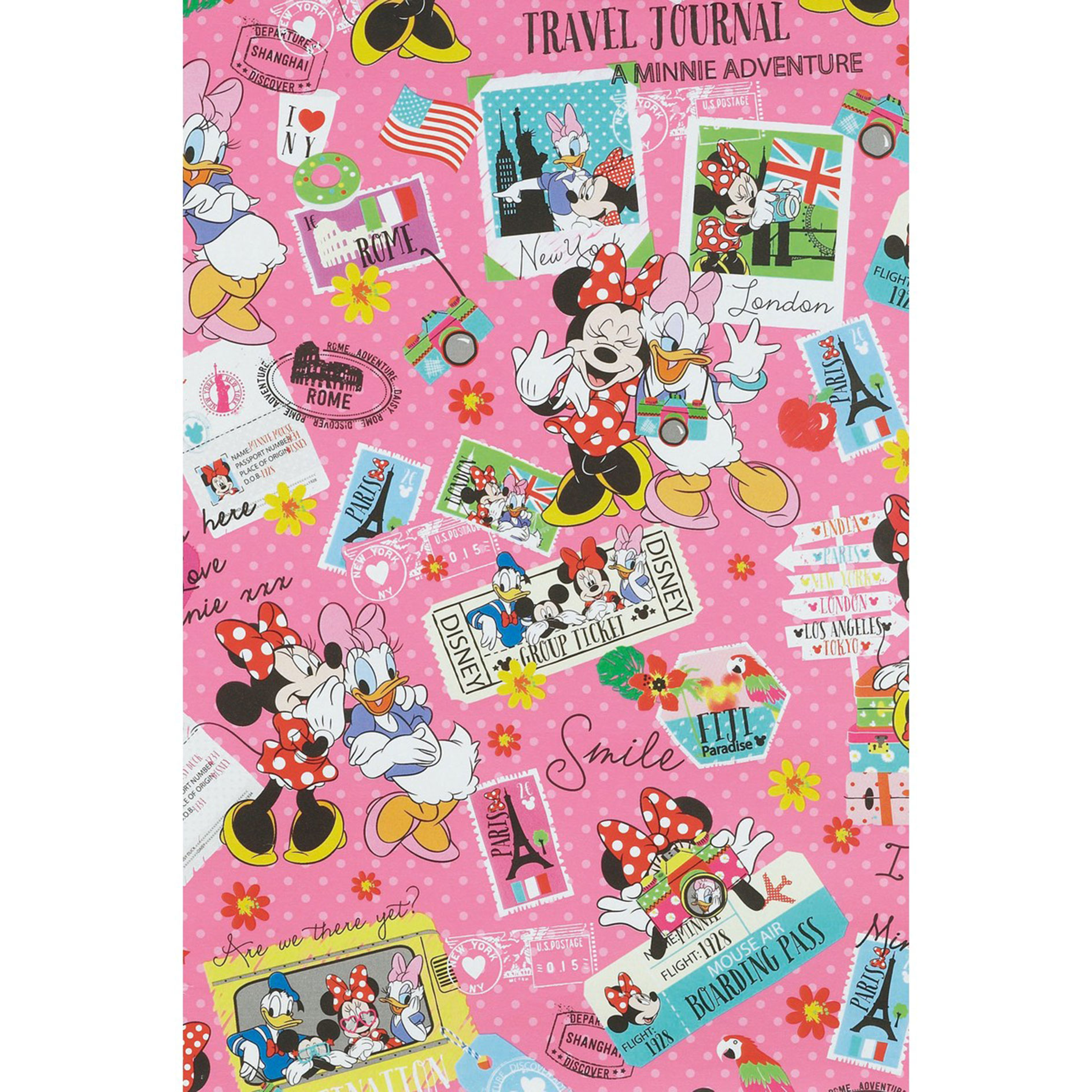 Geschenkpapier - sortierte Disneymotive