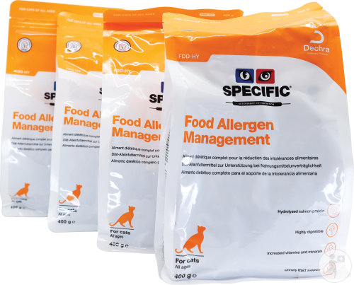 Specific FDD-HY Food Allergen Management Sachets 4x400g (FDD-HY)