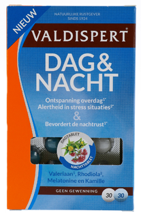 Valdispert Dag & Nacht Tabletten 60TB