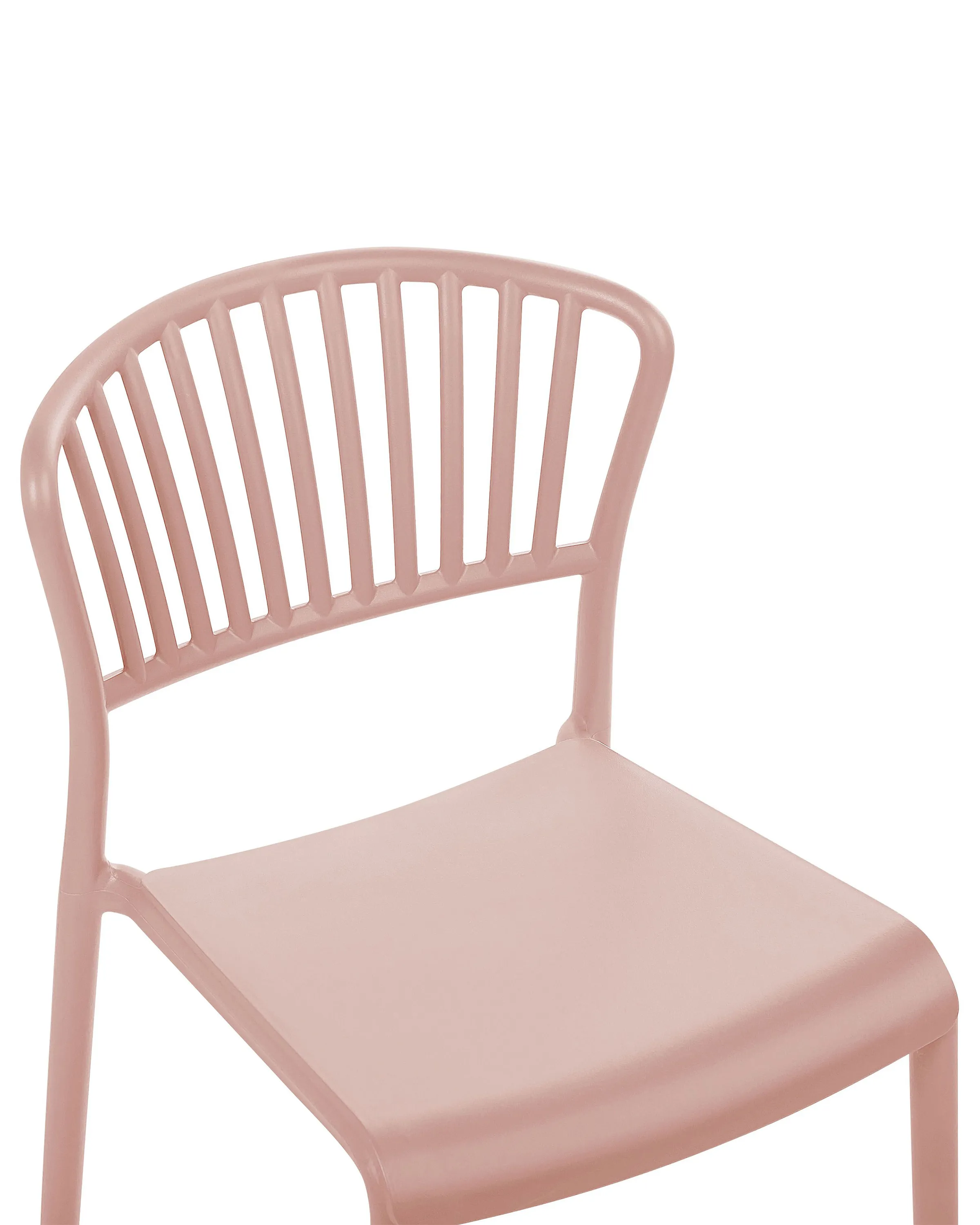 Set van 4 tuinstoelen GELA Pastelroze