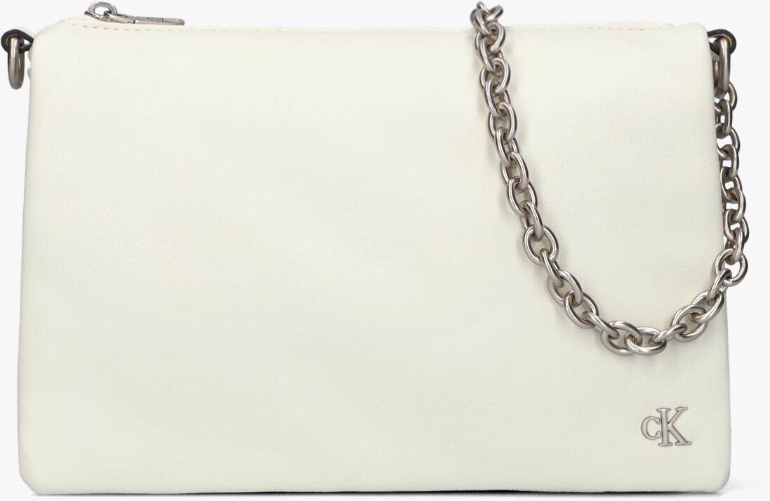 CALVIN KLEIN beige calvin klein schoudertas micro mono chain camera pouch24