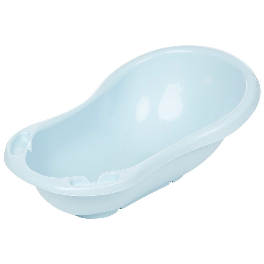 Baignoire avec bouchon Popotam 2.0 - Bleu - Ecru
