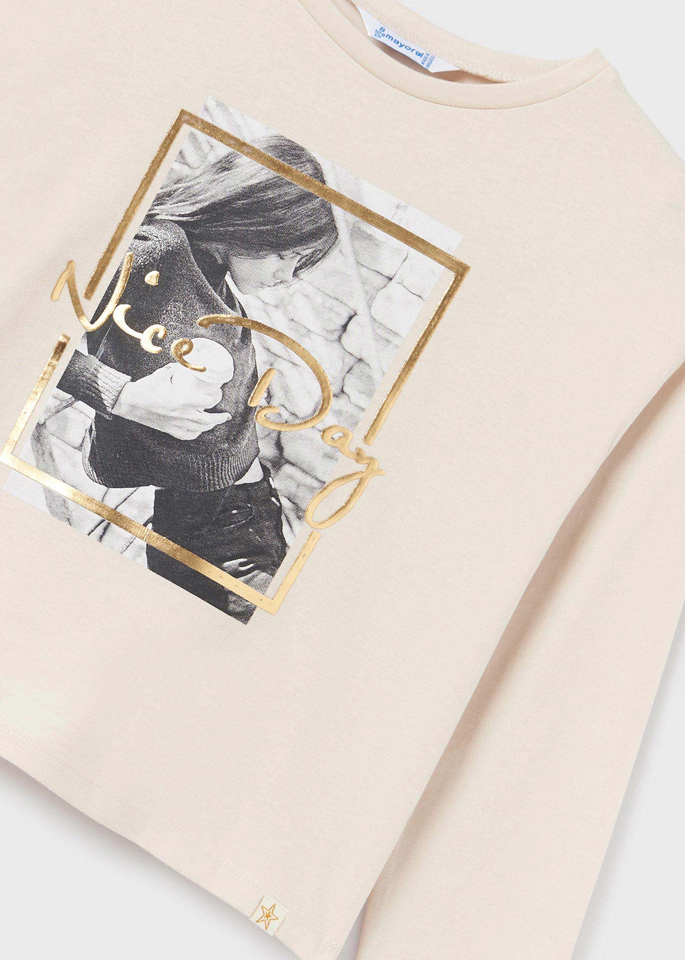 Camiseta estampada Better Cotton para meninas