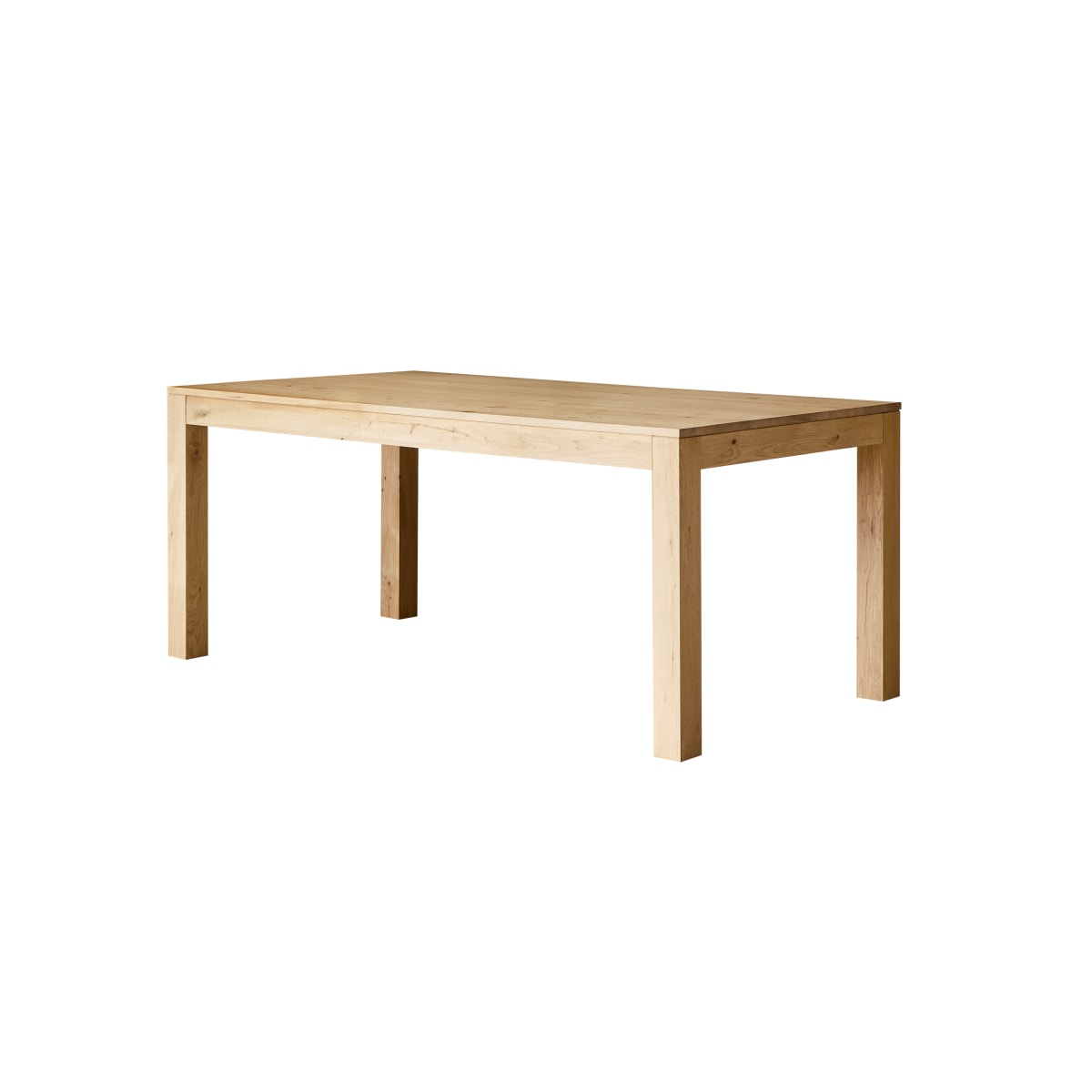 Tikamoon - Uitschuifbare tafel in massief eikenhout 180x90 Eden