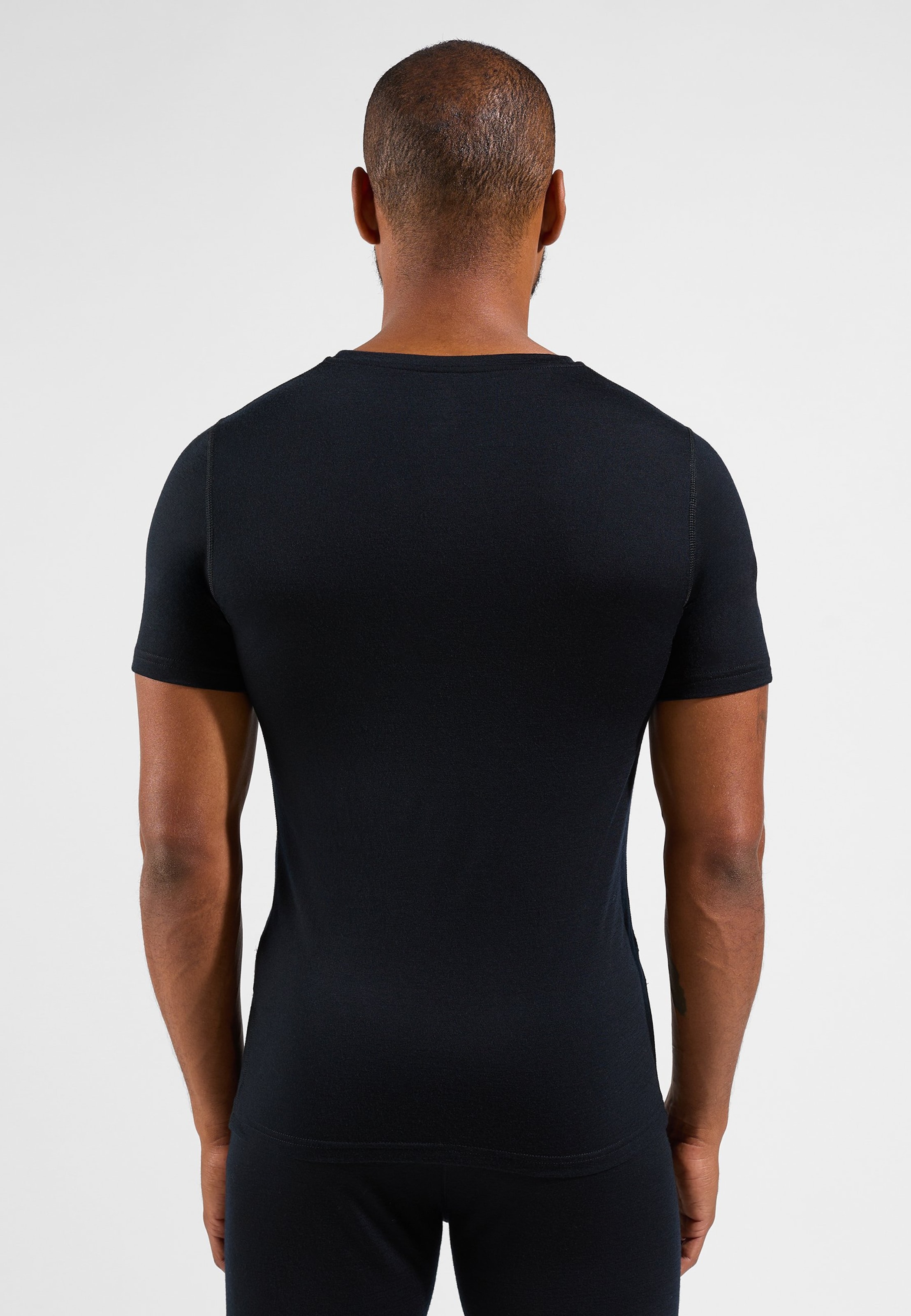 Natural Merino 200 Base Layer T-shirt in black