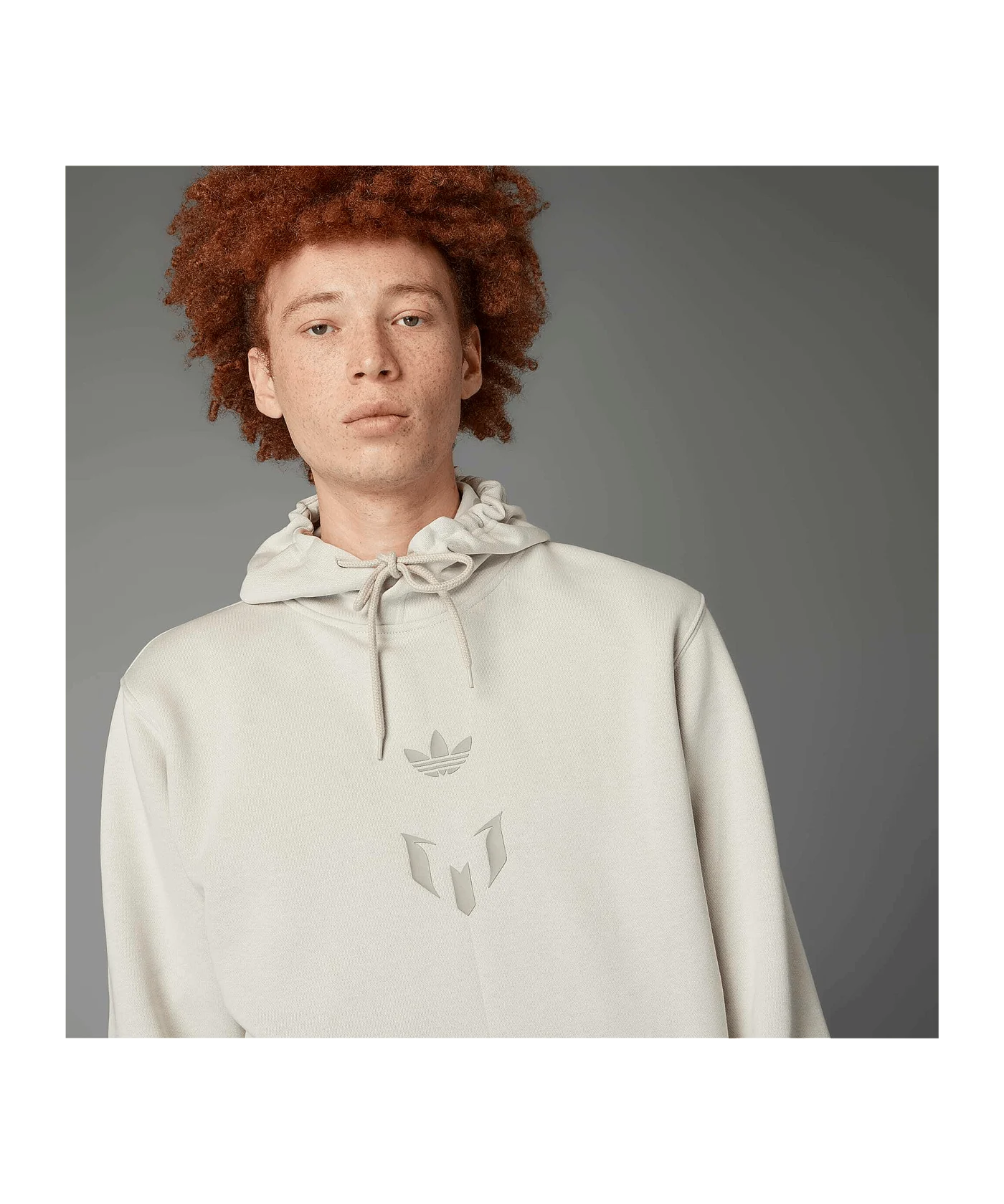 adidas Messi Hoody Braun