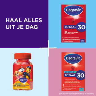 Dagravit Family Pack Totaal 30   Kids Multivitaminen Gummies 2 Stuks