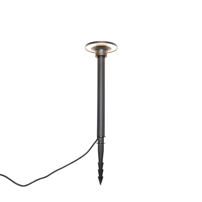 Moderne prikspot zwart incl. LED IP54 - Skyf