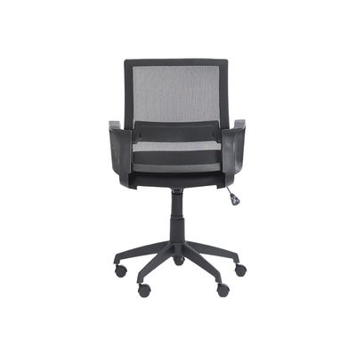 Fauteuil de bureau LIBERTY 01 - accoudoirs fixes - sans appui-tête - noir