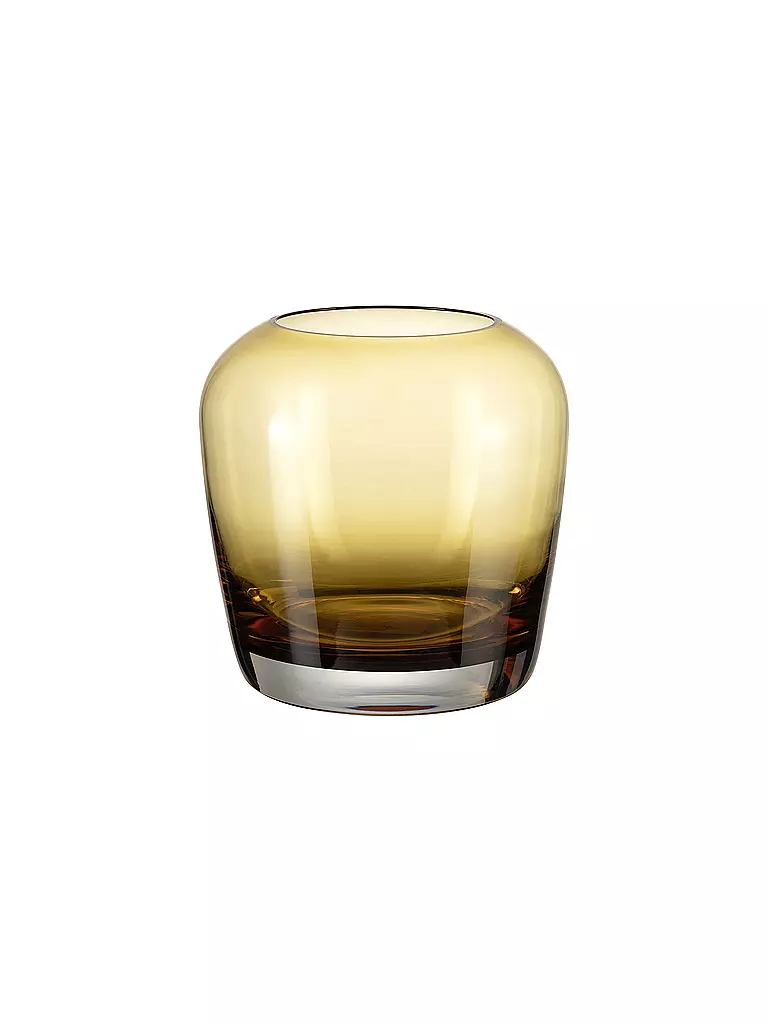 BLOMUS Glas Vase LETA Small 13cm Tan camel