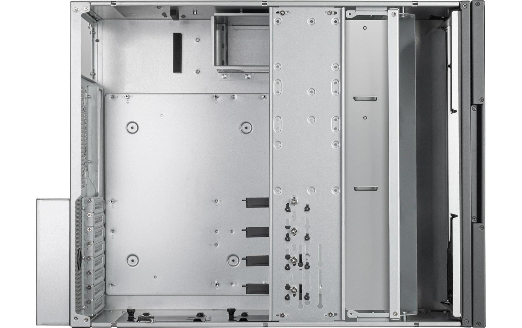 Gehäuse RM52<br>5HE-Rackmount-Servergehäuse mit zwei 360-mm-Lüftern und Flüssigkühlkompatibilität