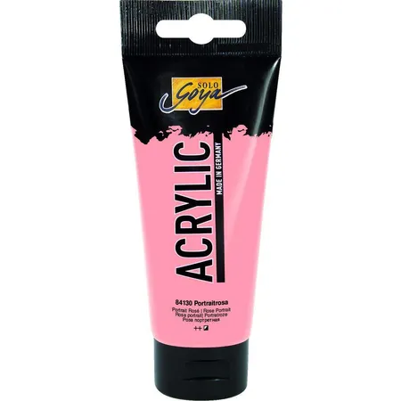 SOLO GOYA Acrylic Portraitrosa 100 ml Tube