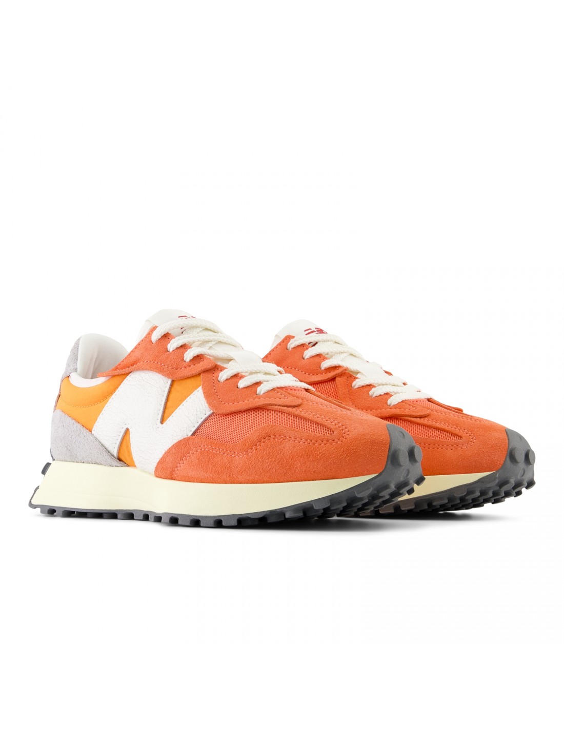 new balance Sneakers Femme 327 Orange Daim
