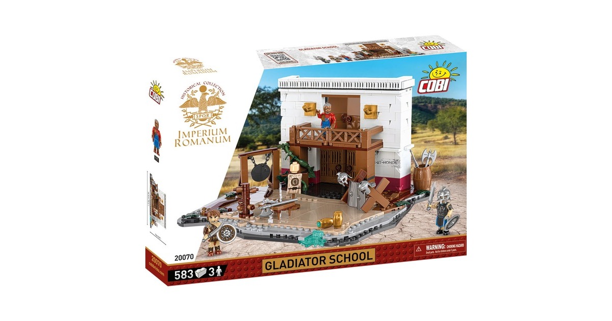 COBIImperium Romanum - Gladiatorenschool Constructiespeelgoed