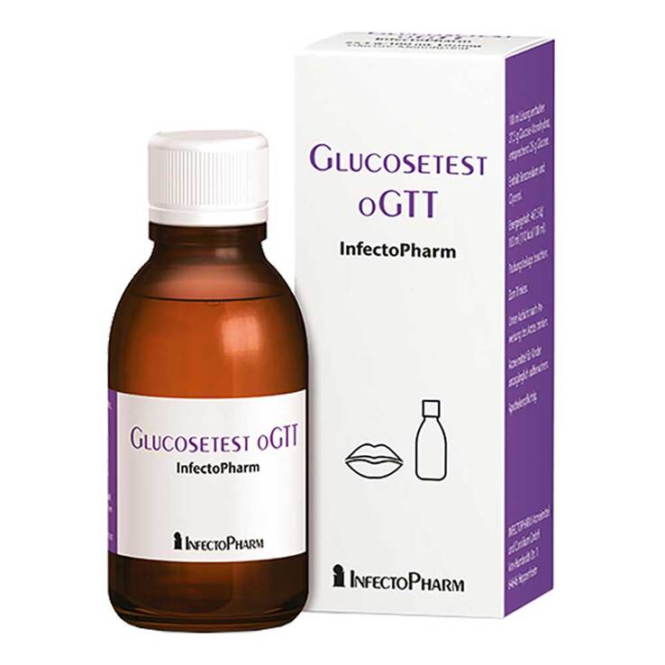 Glucosetest Ogtt Infectopharm 27,5 g / 100 ml Lösung, 300 ml