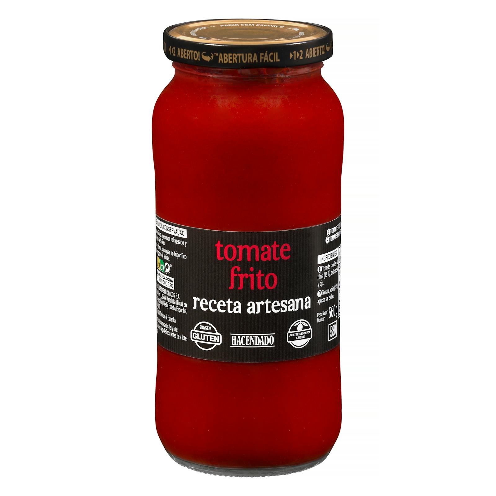 Tomate frite, recette artisanale du Hacendado
