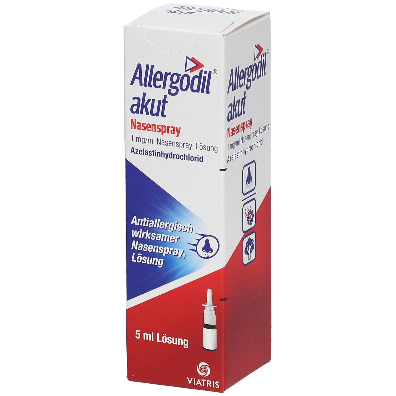 Allergodil® akut Nasenspray: Azelastin Spray gegen Heuschnupfen & nicht-saisonale allergische Rhinitis
