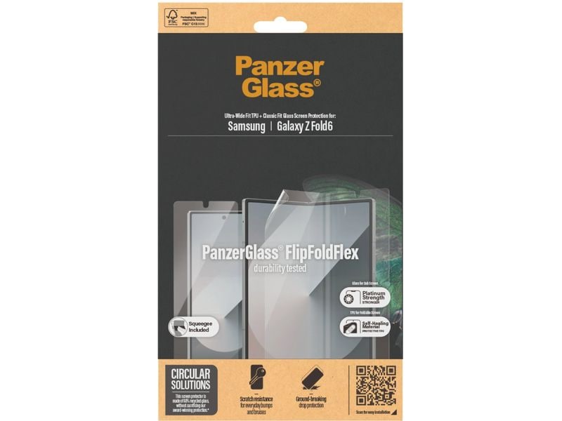 Panzerglass Displayschutz Duo-Pack Galaxy Z Fold6 Duo-Pack-Display-Schutzfolie für das Samsung Galaxy Z Fold6