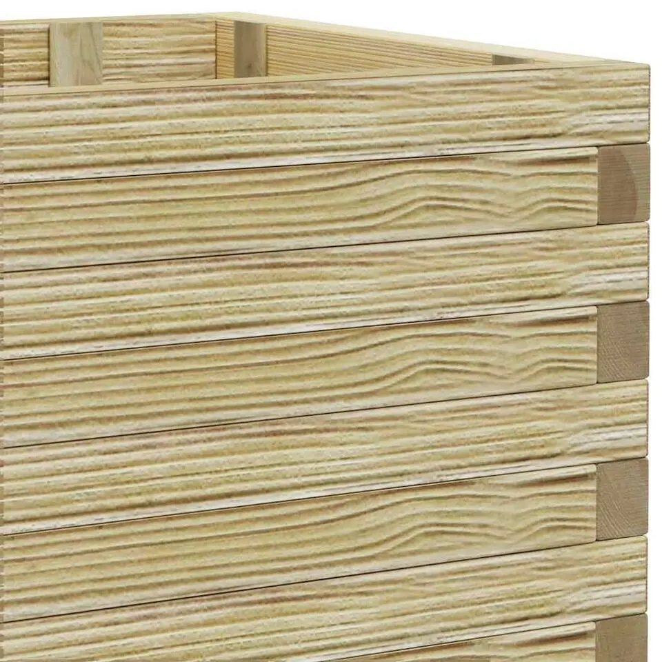 vidaXL - Houten Plantenbak - Bruin - Hout