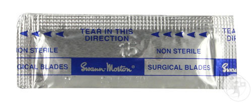 Swann Morton Lame Bistouri NR15 Non-Stérile 5 Pièces
