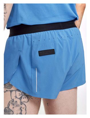 Short Craft Pro Hypervent Split Bleu