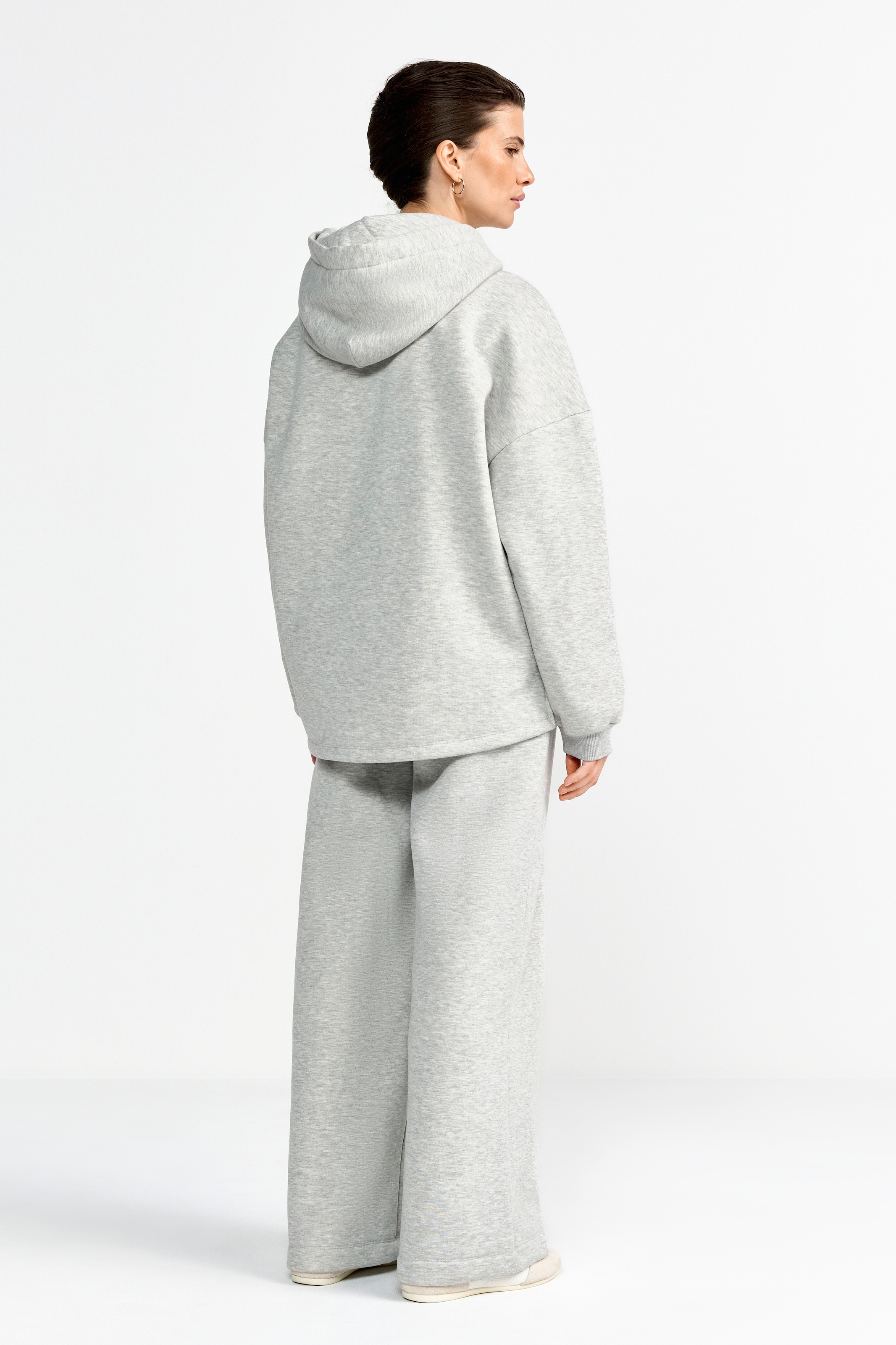 RICHROYAL Sweathose  mit Strasssteinen, wide leg, elastischer Bund