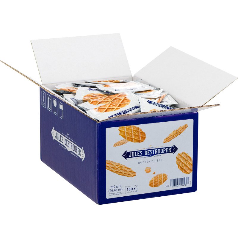 Galette fine au beurre Jules Destrooper - Carton de 150