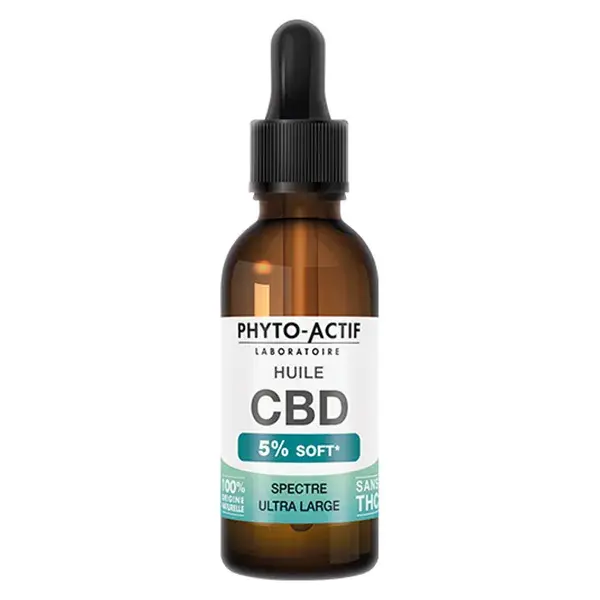Óleo de CBD fitoativo 5% CBD 10 mL