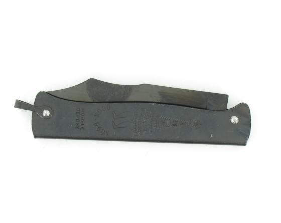 Douk Douk 200 Carbone Noir - Manche Acier Noir Couteau de poche Le Thiers par Cognet Douk Douk