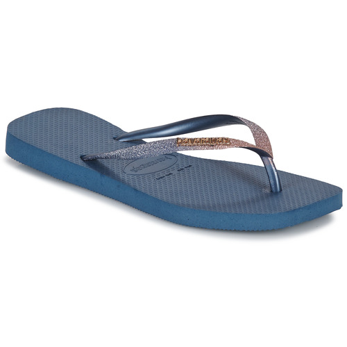 Havaianas - SLIM SQUARE GLITTER - Marine