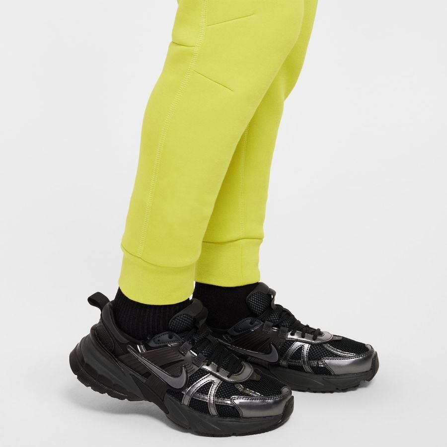 Nike Bas de Survêtement NSW Tech Fleece 24 - Jaune/Noir Enfant